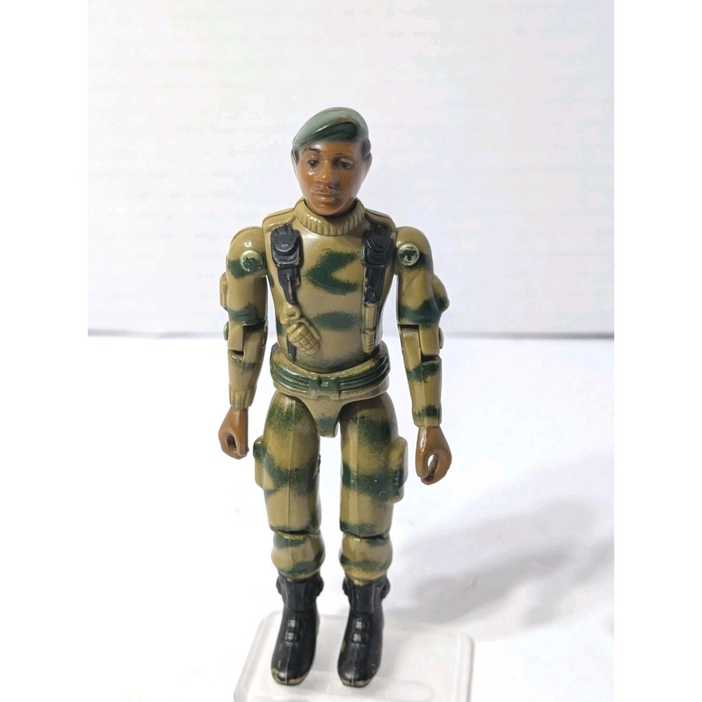 G.I. Joe 1982 Stalker ARAH Straight Arm Action Figure Vintage New O Ring